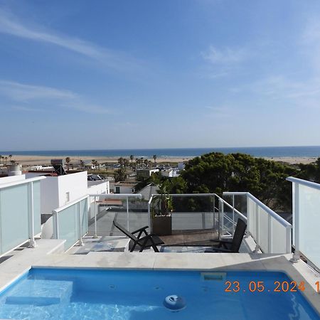 Aba Penthouse, Piscina&Azotea Privada Leilighet Conil De La Frontera Eksteriør bilde